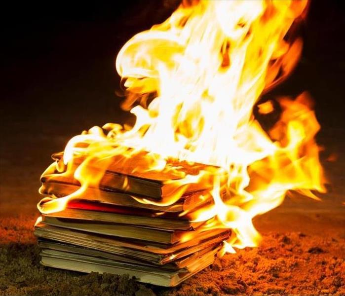 book on fire